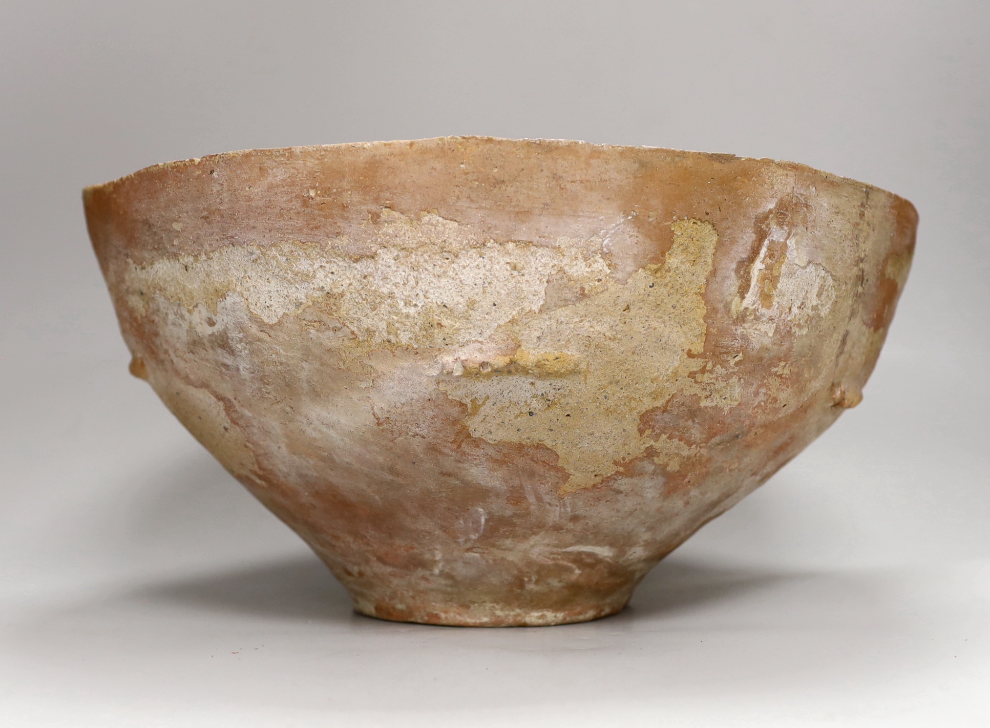 A Palestine pottery bowl, circa 3200-2500 BC, 35cm diameter